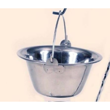  BOGRÁCS ROZSDAMENTES 0,8 L ASZTALI kerti sütés és főzés