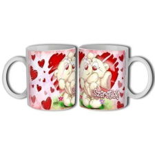 Bögre 300ml, Szeretlek macipár New B254 bögrék, csészék