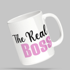  Bögre főnökasszonynak - The Real Boss bögrék, csészék