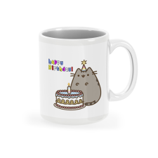  Bögre - Happy birthday cat bögrék, csészék