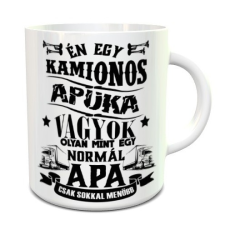 Bögre kamionosoknak - Ajándék kamionos apukáknak bögrék, csészék