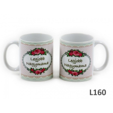  Bögre Legjobb Nagymama rózsás 3dl L160 - Ajándék bögre bögrék, csészék