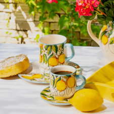 Bögre Manufaktúra Citromos kávés bögre bögrék, csészék