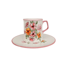 Bögre Manufaktúra Csipkerózsa vadvirág bögre  és reggeliző tányér bögrék, csészék