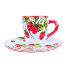 Bögre Manufaktúra Epres bögre  és reggeliző tányér bögrék, csészék