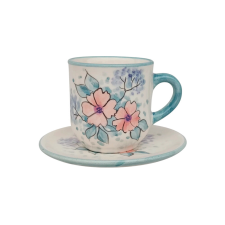 Bögre Manufaktúra Hajnali vadvirágok kávés bögre és kistányér bögrék, csészék
