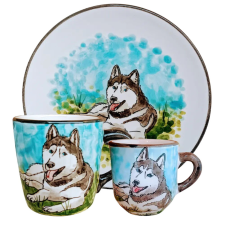 Bögre Manufaktúra Husky reggeliző készlet bögrék, csészék