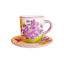 Bögre Manufaktúra Ibolyás kávés  bögre és tányér bögrék, csészék