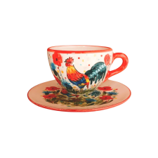 Bögre Manufaktúra Kakas kis jumbó reggeliző tányérral bögrék, csészék