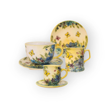 Bögre Manufaktúra Kékek reggeliző nagy szett bögrék, csészék