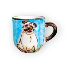 Bögre Manufaktúra Mopsz kávés bögre bögrék, csészék