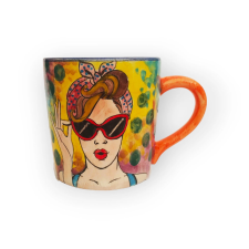 Bögre Manufaktúra Pin-up bögre csajos PA001 bögrék, csészék