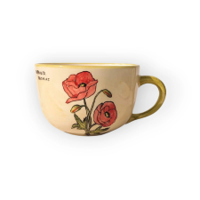 Bögre Manufaktúra Pipacs  jumbo bögre bögrék, csészék