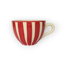 Bögre Manufaktúra Piros csíkos kisjumbo bögrék, csészék