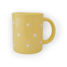 Bögre Manufaktúra Standard közepes bögre pasztell sárga bögrék, csészék