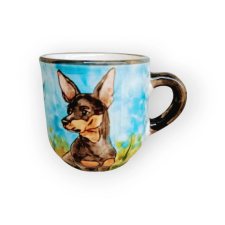 Bögre Manufaktúra Törpe pincser kávés bögre bögrék, csészék