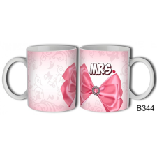  Bögre, Mrs, rózsaszín masni ajándéktárgy