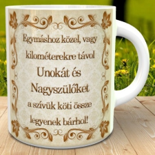 Bögre nagyszülőknek - Ajándék nagyszülőnek bögrék, csészék