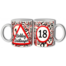  Bögre születésnapra, Boldog 18. 20. 30. 40. 50. 60. szülinapot, táblán ajándéktárgy