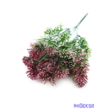  Bogyós műzöld köteg 34cm 409 - Mályva dekorációs kellék