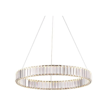  Bohemia Brass 40 AL - LED kristálycsillár gyűrű 40cm sárgaréz világítás