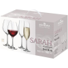 Bohemia Royal Crystal SARAH Boros- és pezsgőspohár készlet, 12 db