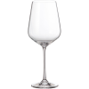 Bohemia Royal Crystal vörösboros készlet Globo, 600 ml, 4 darab