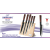 Bohmann BH-5276 , 5 részes késkészlet mágneses állvánnyal