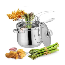 Bohmann Rozsdamentes Mély Serpenyő Fritőz Kosárral BH-1667FR 3.40 LITER edény
