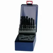 Bohrcraft Csigafúró készlet 1-13mm HSS-R  25r. Metal-Box BHC Germany fúrószár