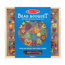 Bokréta fa gyöngyfűző szett Melissa&Doug kreatív készlet kreatív és készségfejlesztő
