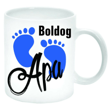  Boldog Apa Bögre (másik oldalra saját fotó és felirat kérhető) bögrék, csészék