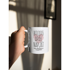  Boldog Apák napját bögre egyedi ajándék