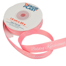  Boldog Karácsonyt feliratos ripsz szalag mályva 1,5cmx20y dekorációs kellék