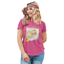  Boldog Pillanat - Fényképes Női Póló női póló