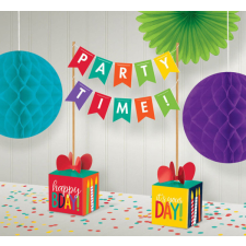 Boldog születésnapot Happy Birthday asztali dekoráció szett party kellék
