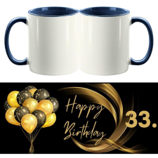  Boldog Születésnapot IX, kétoldalas fényképes bögre - 1 db bögrék, csészék