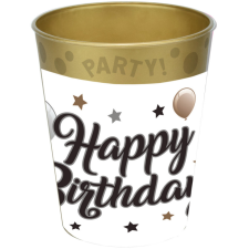 Boldog születésnapot Milestone Happy Birthday pohár, műanyag 250 ml babaétkészlet