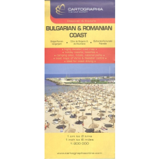 Bolgár-Román tengerpart 1:200 000 /Autótérkép utazás