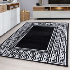 Bolti 4. Ay parma 9340 fekete 80x150cm modern szőnyeg akciò lakástextília