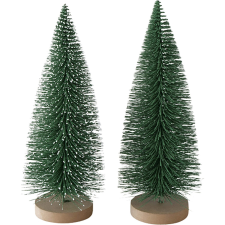 Boltze Home Tarvo dekor fenyőfa 22 cm két kivitelben zöld karácsonyi dekoráció