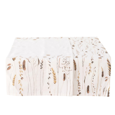 Boltze Jelena asztali futó 2-féle változatban fehér-barna lakástextília