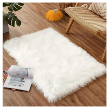 Bolyhos műszőr szőnyeg – 60 × 90 cm, puha plüss VL452364 lakástextília