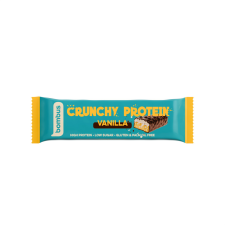 Bombus Bombus crunchy proteinszelet tejcsokoládéval vanília ízzel és édesítőszerrel 50 g reform élelmiszer