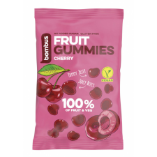 Bombus Fruit Energy - cukormentes cseresznyés gumicukor 35g diabetikus termék
