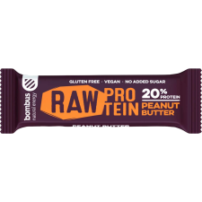 Bombus Raw Protein szelet mogyoróvajas 50g vitamin és táplálékkiegészítő