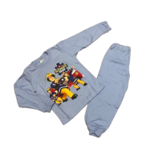Bomer 2 Részes Pamut Pizsama - Kék Tűzoltós 92 gyerek hálóing, pizsama