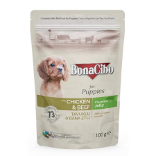 Bonacibo Pouch - Wet Puppy Food - Chicken & Beef 100 g kutyaeledel