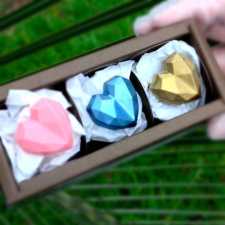  Bonbon forma szilikon - Szív gyémánt forma sütés és főzés
