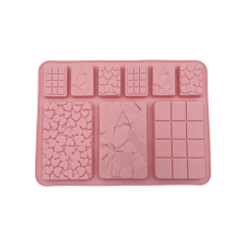  Bonbon forma, szilikon, vegyes, 8 db-os - I sütés és főzés